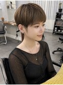 【Owll】石田学史大阪透明感カラー　ピクシーカット20代30代40代