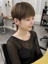 オウル(Owll) 【Owll】石田学史大阪透明感カラー ピクシーカット20代30代40代