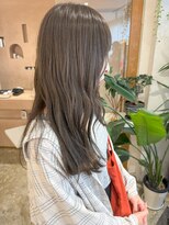 ユッカ 梅田(YUCCA) 【 YUCCA 】大人可愛いオリーブベージュ/透明感カラー