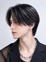 アーリー(Ali'i)&nbsp;センターパートナチュラルニュアンスパーマセンター分けメンズ