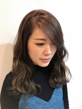 グランジュテ ヘアアンドスパ 真砂(GRAND JETE) 【GRANDJETE】鈴木絢子 外国人風カラー