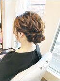お呼ばれシニヨンアレンジ【ヘアアレンジ　立川/立川南/八王子】