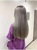 ［Taylor］☆大宮 サラサラストレート×シルバーカラー