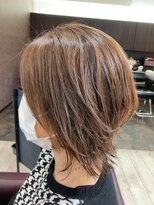 ビューティークラブジェイ アルパーク前店(Beauty club.J) 根元パーマ、ウルフカット