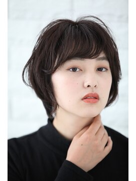 リル 7F 銀座(Rire) 【Rire-リル銀座-】ナチュラルひし形ショートボブ☆