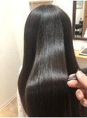 髪質改善・煌水　艶髪　ストレートヘア