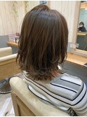 【藤原三知代】ミントカラーくびれミディ