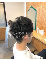 ダブルケーツー 倉敷店(wk-two) ☆初めてのMen's perm☆