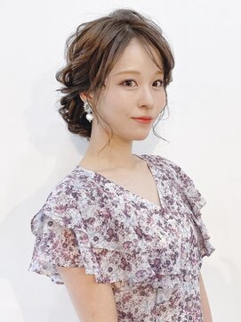 ヘアセット&メイク専門店 カスミ(Kasumi) ふんわりルーズな下めアップ