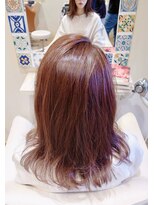 ランプヘアー(LAMP HAIR)&nbsp;20代30代40代レイヤー×外ハネカール簡単スタイリング小顔ミディ