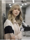 ハイトーン ホワイトブロンド 大野城 美容室