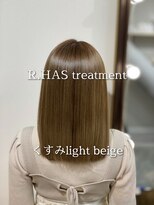 アールサロンギンザ(Rr SALON GINZA)&nbsp;R.HAS髪質改善treatment×color