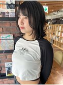 3分で巻けるボブ*顔周りカット*顔周りレイヤー*暗髪ボブ*黒髪