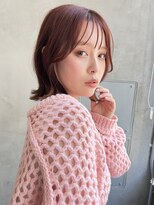 ケイト(kate)&nbsp;【kate 大宮】カシスピンク×外ハネくびれショート