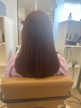 プラス ファースト ヘア(Plus 1st) ワンレンセミロング