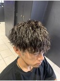 マッシュ×ツイストスパイラル×ツイストパーマ×ソフトツイスト