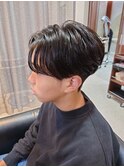 神戸メンズツイストスパイラル 波巻き シークレットパーマ