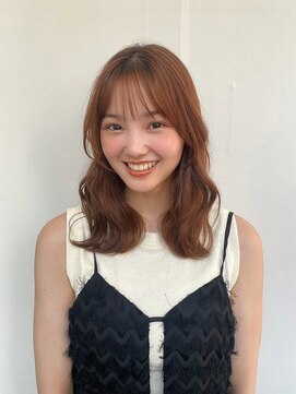 アンバー 池袋(amber) 切りっぱなしボブ/美髪/ピンクブラウン[池袋駅]