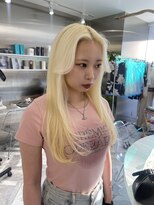 ゼスト 八王子店(ZEST) ブロントレイヤーカット#顔まわり【溝呂木結奈】