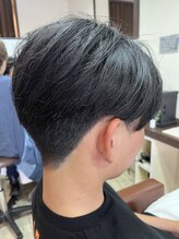 レガ(le ga) センター分けグラデーション