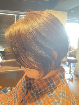 アンツ サザンリゾート 茅ヶ崎店(ANT'S Southern Resort) 着物/メルティカラー/似合わせカット/ウェーブミディアム/茅ヶ崎