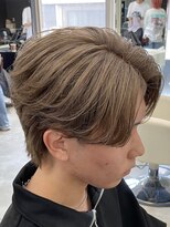 エデアンホンテン メンズサロン(EDEAN 本店 （旧：EDEAN 上通）) 熊本メンズカラー ハイトーンカラー ミルクティー MEN'S HAIR