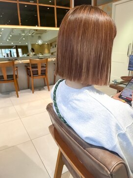 バブ バイネオリーブ(Bab by neolive) イメチェン/美髪/外ハネボブ/ハイライト/切りっぱなしボブ