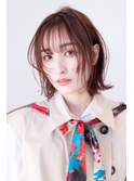 20代30代かわいい/顔まわりレイヤー/前髪/アンブレラカラー