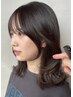 『清家指名限定』小顔を叶える顔周りカット/スタイリングアドバイス￥3,300-