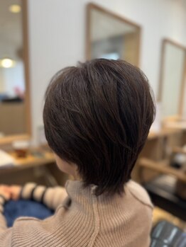 ピリナ(Pilina)の写真/ショート＆ボブのオーダー率の高さが、その技術の証明！毛先のニュアンスにまでこだわった繊細なカット◎
