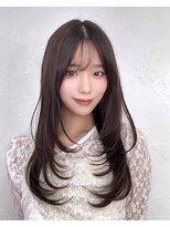 レイリー 原宿 表参道(Rayreee)&nbsp;ナチュラルくびれ×韓国風シースルーバング10代20代30代