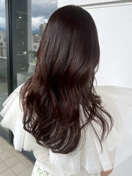 セプト 天神大名(SEPT.) グレージュカラー ロングレイヤー ダメージレスカラー