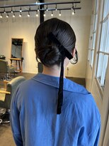 ムード マグ レーベル 南松本(MOOD Mag Label)&nbsp;お呼ばれヘアアレンジ大人かわいい×タイトロープシニヨン