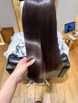 パーマ落としラボ ジェノバイアピッシュ(JENO by apish) パーマ戻し/トリートメント/艶ストレート