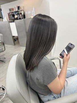 レアル 心斎橋 大阪(REAL) ブリーチで落ちやすいグレーカラー