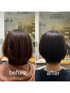 アンユヘアー 与野駅前店(unu.hair) 縮毛矯正／髪質改善／髪質改善ストレート