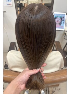 ソワンドゥブレス 大日店 (soin de brace) ・グレーベージュ×髪質改善トリートメント