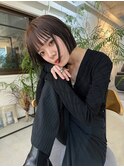 fashion×襟足ギリギリミニボブ