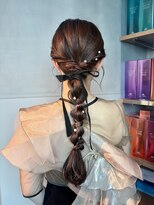 シャルムバイケンジ(Charm.by KENJE) 【編みおろし】結婚式/銀座/ヘアセット/アレンジ/有楽町