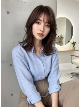 ライリー(riley) riley透け感レイヤーミディ