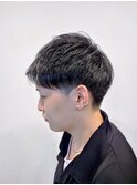ツーブロックバングアップ