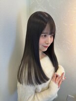 エラ(Ella)&nbsp;【side】ダークグレージュ×美髪ストレート