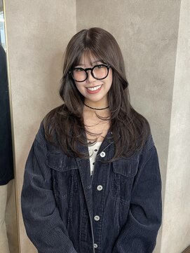 リエンス(RIENS) ダークブラウン×レイヤーカット【藤澤 雪乃】