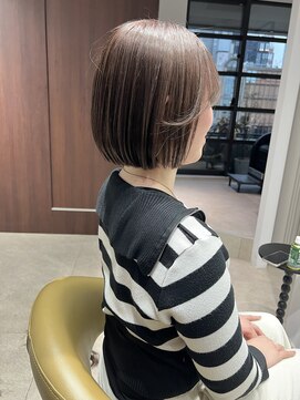 ラキング ギンザ トウキョウ(LAKING GINZA) イメチェン/ピンクベージュ/アンブレラカラー/前髪/銀座