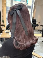 シーク 八王子(CHIC) 初ブリーチおすすめ 大人気ピンクカラー【八王子】