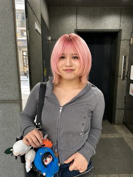 フェイス 石川町 (FACE) 初カラーにも人気！ナチュラル可愛いピンクヘア◎