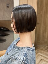 ロンドイディールバンダイ 新潟万代(Lond ideal)&nbsp;モカブラウンミニボブ