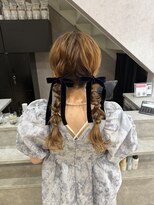 レガシーヘアーデザイン(Legacy hair design)&nbsp;【Rio】☆ツイン編み下ろしアレンジ☆天神/今泉