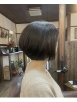 グッドヘアーアンドナフ(good hair & NufF)&nbsp;大人ひし形ショートボブ