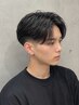 【押川限定】センターパート×テーパーフェード　カット＋眉カット